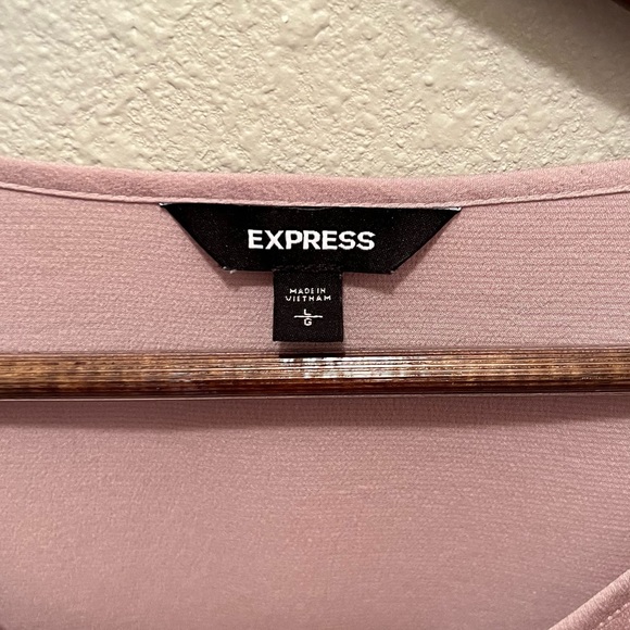 Express Women’s Blouse, Pink, Large - Picture 3 of 3
